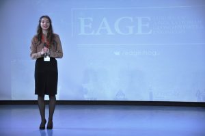 Президент студенческого отделения Европейской ассоциации геоученых и инженеров EAGE Марина Антипина