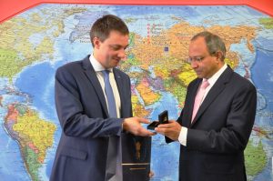 Чрезвычайный  и Полномочный Посол Индии в России посетил ТИУ