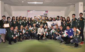 Делегация Тюменского областного студенческого отряда