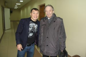 Руслан Проводников с Виктором Ефимовичем Копыловым