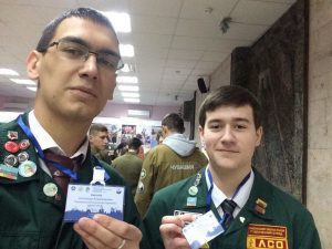 Александр Киселев и Вячеслав Антонов на Слете в Москве