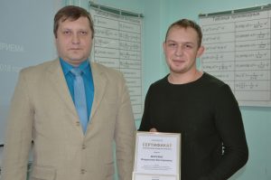 Михаил Савастьин с Владиславом Марухно