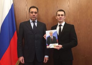 Павел Неб с Андреем Руцинским