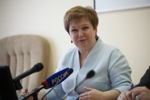 Глава ТИУ Вероника Ефремова на пресс-завтраке