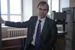 Виктор Орлов, заведующий лабораторией кафедры строительных материалов