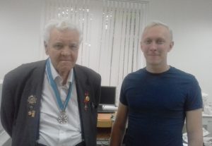 Академик Иван Нестеров и аспирант Андрей Пономарев