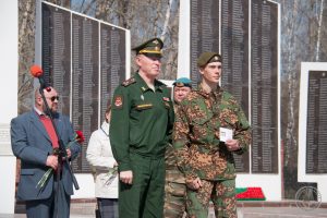 командир поискового отряда «Сибирь» Александр Лаптёнок награждён знаком отличия Министерства обороны Российской Федерации 