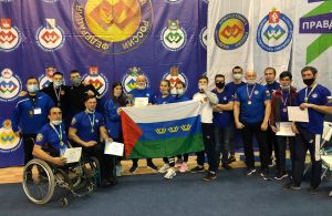 Сборная Тюменской области на Чемпионате УрФО по армрестлингу
